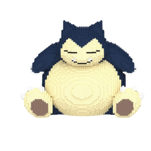 Klocki Pokemon Figurka Snorlax 12080 elementów 35 cm