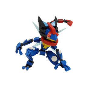 Klocki Pokemon figurka do składania Greninja