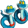 Maskotka Gary De Snake Zwierzogród 2 duży pluszak 50cm Disney przytulanka hipoalergiczna