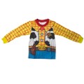 Piżama dziecięca długi rękaw kowboj Szeryf Chudy Toy Story komplet do spania