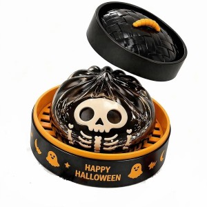 Gniotek antystresowy squishy halloween pierożek bułeczka bao zabawka sensoryczna