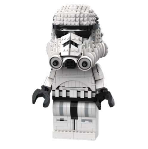 Zestaw klocków szturmowiec Star Wars duża figurka 825 elementów