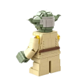 Zestaw klocków Mistrz Yoda Star Wars duża figurka model kolekcjonerski jedi 664 elementy