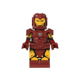 Zestaw klocków Iron Man Avengers duża figurka zbroja superbohater 961 elementów