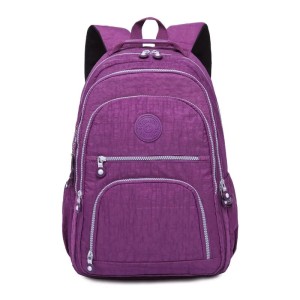 Modny tornister szkolny w kolorze fioletowy unisex 