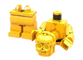 Zestaw klocków Droid C-3PO Star Wars duża figurka robot Gwiezdne Wojny 809 elementów