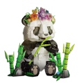 Zestaw klocków Panda duża figurka 1501 elementów