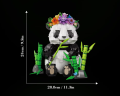 Zestaw klocków Panda duża figurka 1501 elementów