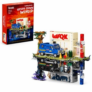 Klocki zestaw Druga Strona Stranger Things Upside-Down World stacja WSQK 2612 elementów