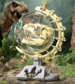 Klocki zestaw globus Pangea czaszka dinozaura Tyranozaur T-Rex skamielina model 556 elementów