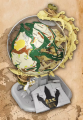 Klocki zestaw globus Pangea czaszka dinozaura Tyranozaur T-Rex skamielina model 556 elementów