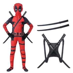 Strój przebranie Deadpool Marvel na bal karnawałowy halloween