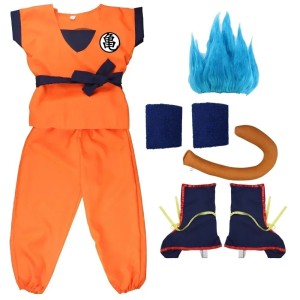 Strój przebranie Goku Dragon Ball Z Super Saiyan kimono halloween karnawał