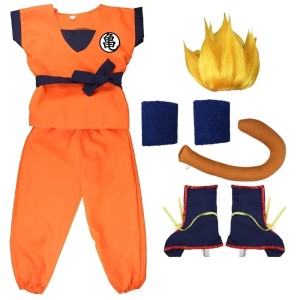 Strój przebranie Goku Dragon Ball Z Super Saiyan kimono halloween karnawał