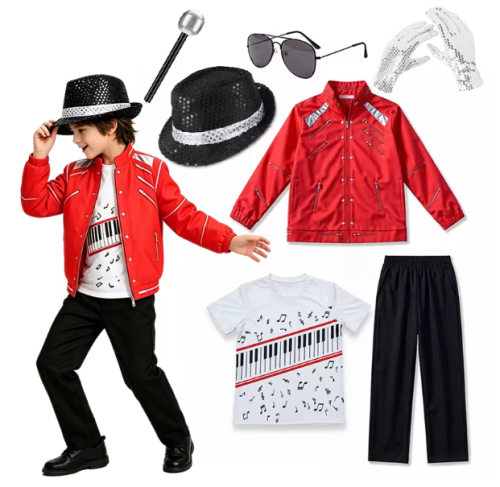 Strój Michael Jackson dla dzieci król popu 110-160 cm