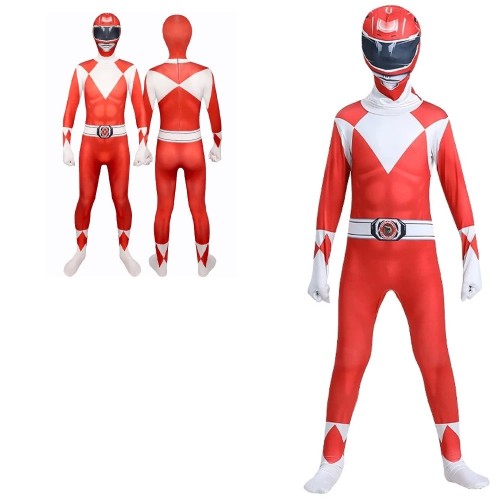 Strój Power Rangers kombinezon halloween karnawał 110-190 cm