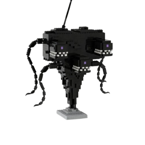 Klocki Minecraft Wither Storm Burza Withera figurka bossa potwór 1400 elementów