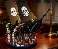 Klocki statek piracki Czarna Perła atak potwora morskiego Kraken 1334 elementy