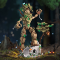Klocki Drzewiec Ent Władca Pierścieni strażnik lasu ruiny diorama zamek figurka 942 elementy