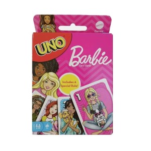 Gra karciana Uno dla dzieci i dorosłych seria Barbie