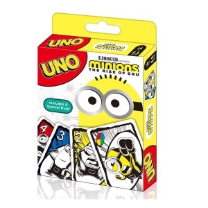 Gra karciana Uno dla dzieci i dorosłych seria Minionki