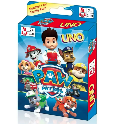 Gra karciana Uno dla dzieci i dorosłych seria Paw Patrol.png