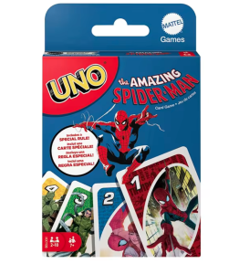 Gra karciana Uno dla dzieci i dorosłych seria Spiderman