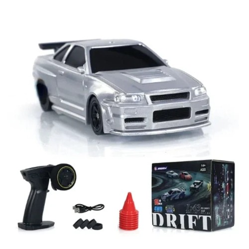 Zabawka Nissan Skyline R34 RC zdalnie sterowany na pilota do driftu.jpeg