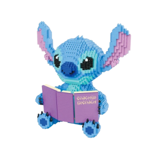 Zestaw klocków z bajki Lilo i Stich do złożenia 20 cm