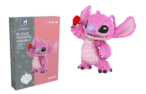 Zestaw klocków z bajki Lilo i Stich do złożenia Angel 27 cm