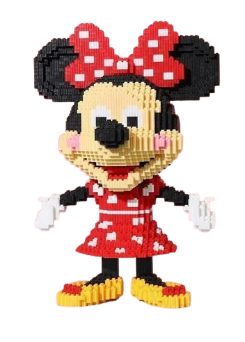 Klocki Myszka Minnie zestaw do złożenia z bajki Disneya zabawka.png